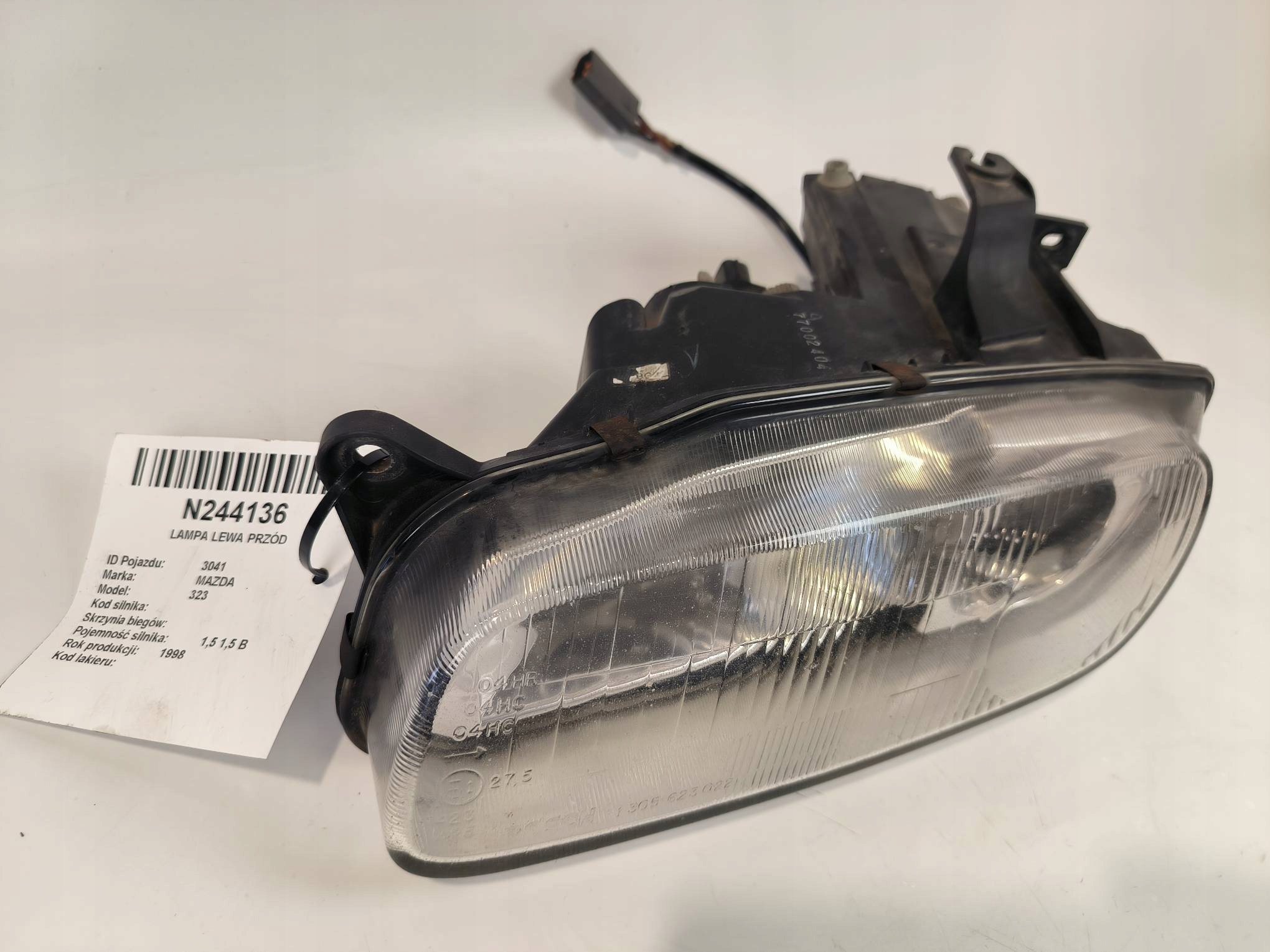 light left front MAZDA 323