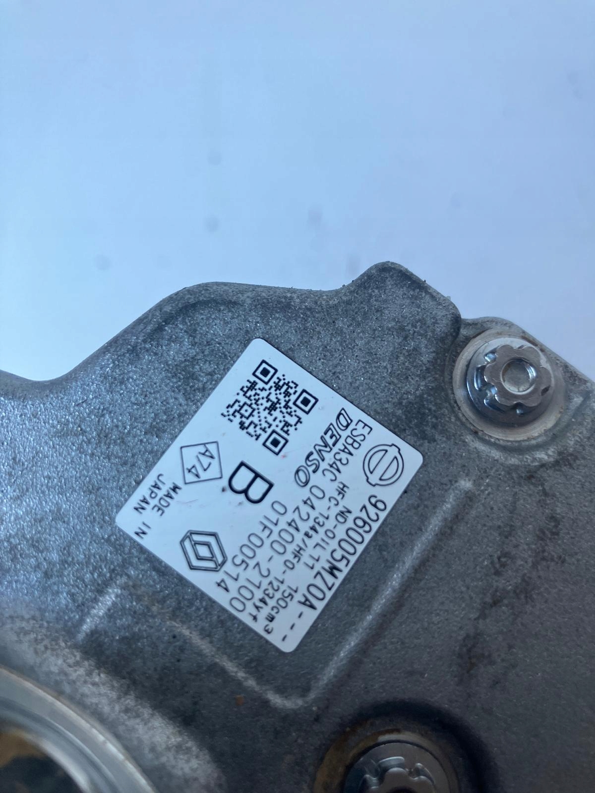 Klimakompressor klimaanlage RENAULT MEGANE V E-TECH 926005MZ0A