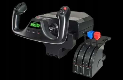 Logitech G Saitek Pro Flight Yoke System letové simulačné barany…