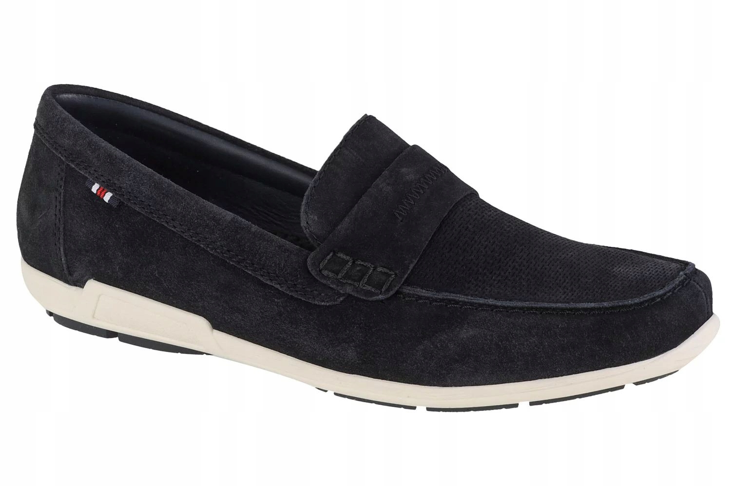 Rieker Moccasins [42] Pánské polobotky Semišové Tmavě modré
