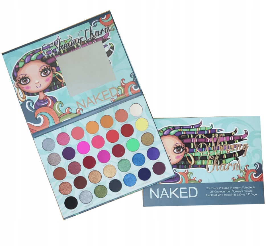 ПАЛИТРА ТЕНЕЙ ДЛЯ ВЕК NAKED SHINING CHARM EYE SHADOW 35 теней