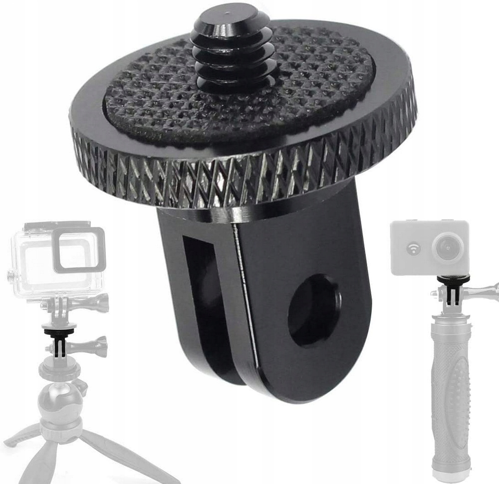 

Adapter metalowy śruba gwint 1/4 GoPro foto tripod