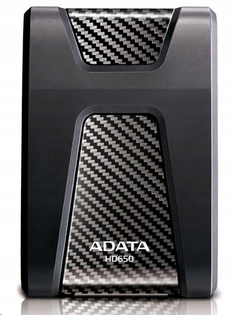 Dysk zewnętrzny Adata HD650 Durable 1TB Usb 3.1 czarny