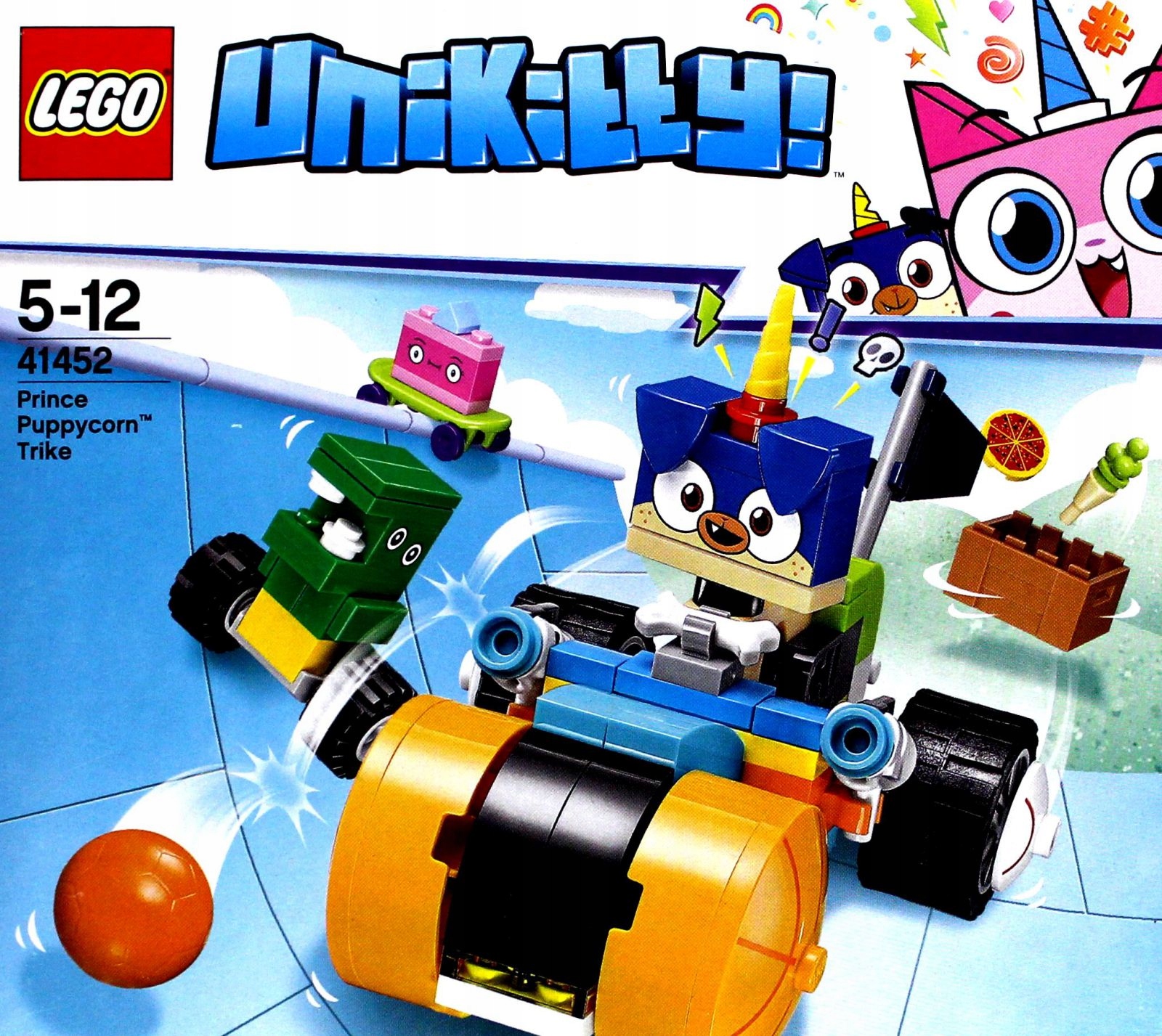 LEGO UNIKITTY ROWEREK KSIĘCIA PIESIA ROŻKA (41452)