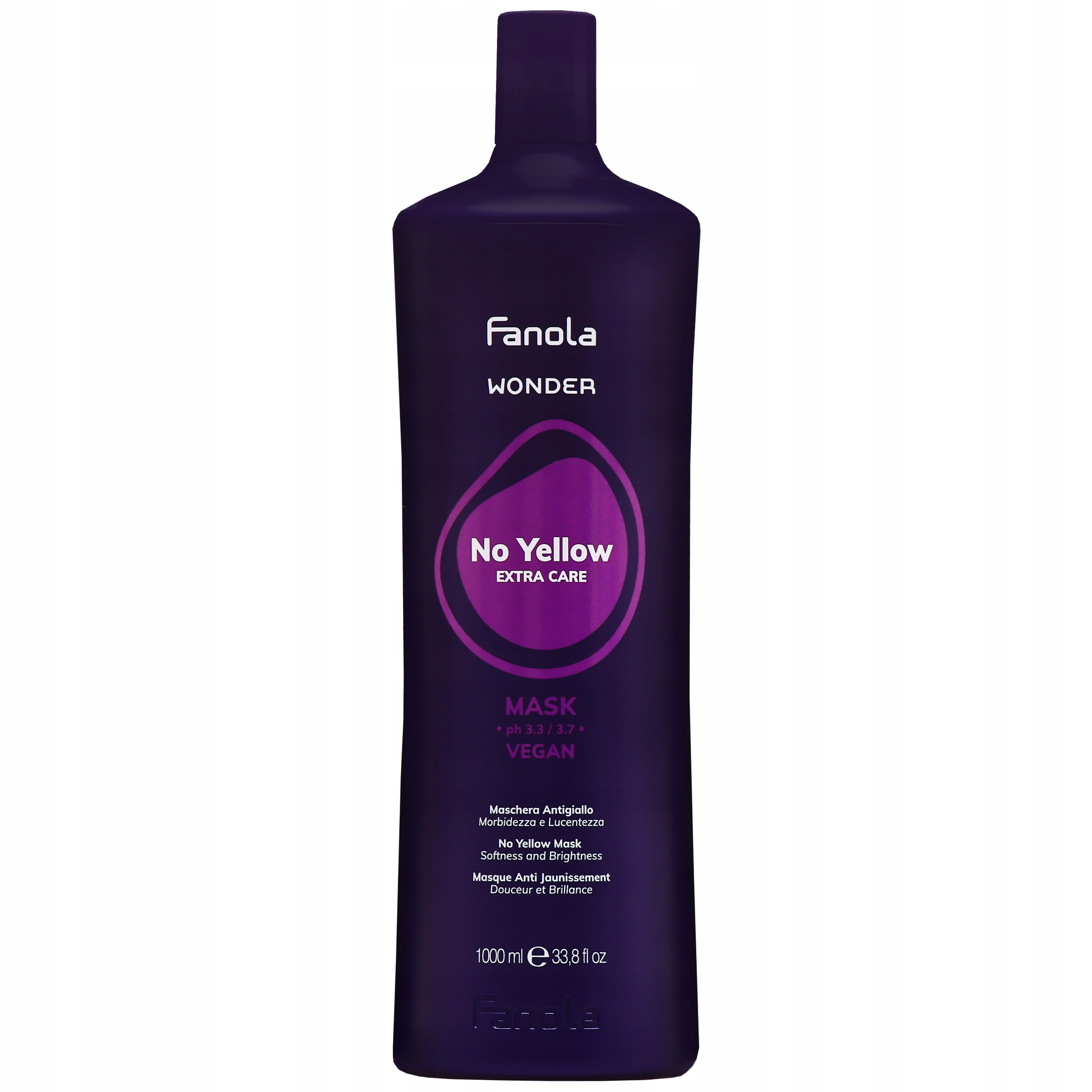 Fanola Wonder No Yellow Mask, fialový pigment 1L ochlazuje barvu
