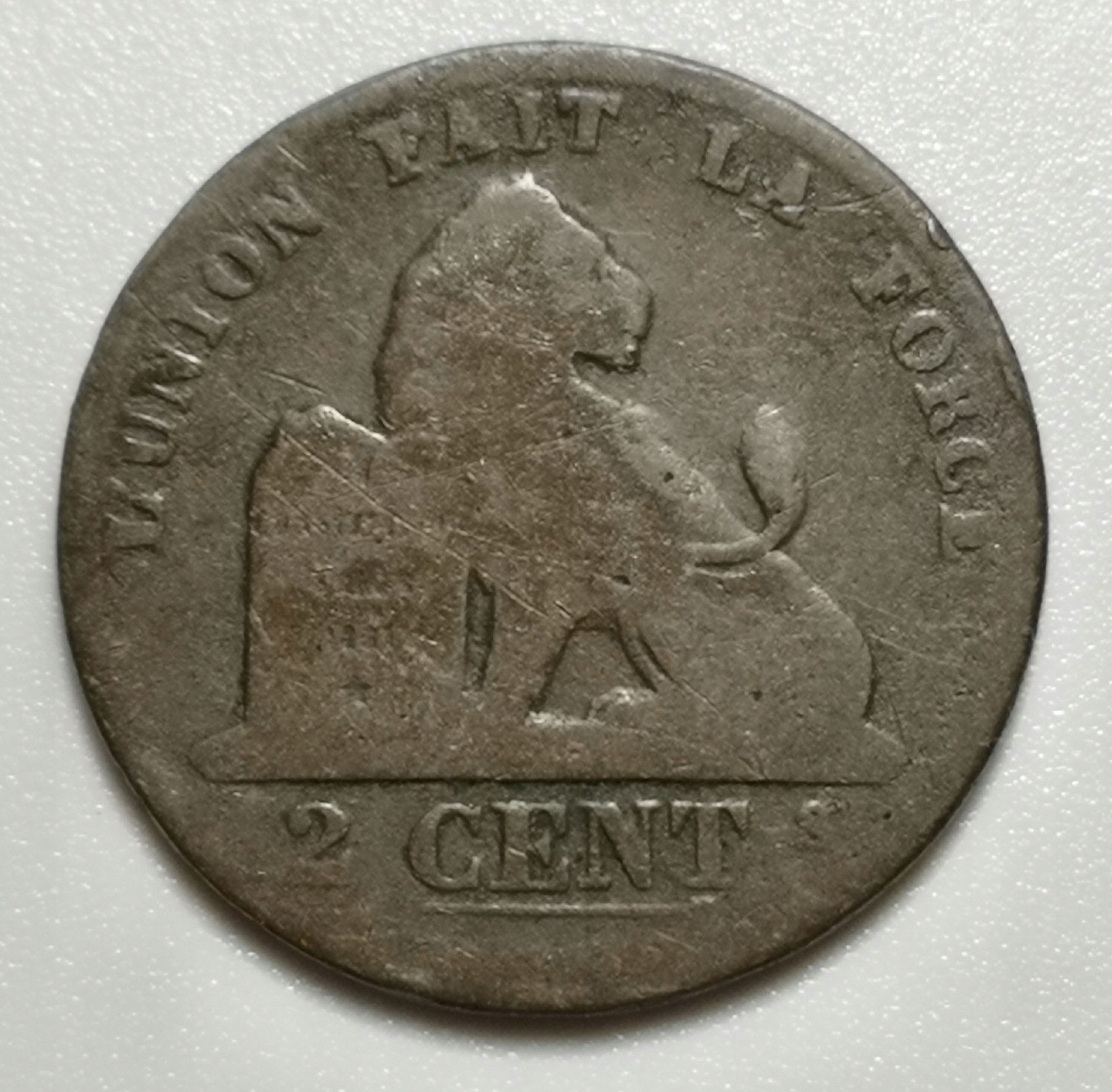Belgia Moneta 2 centy B92
