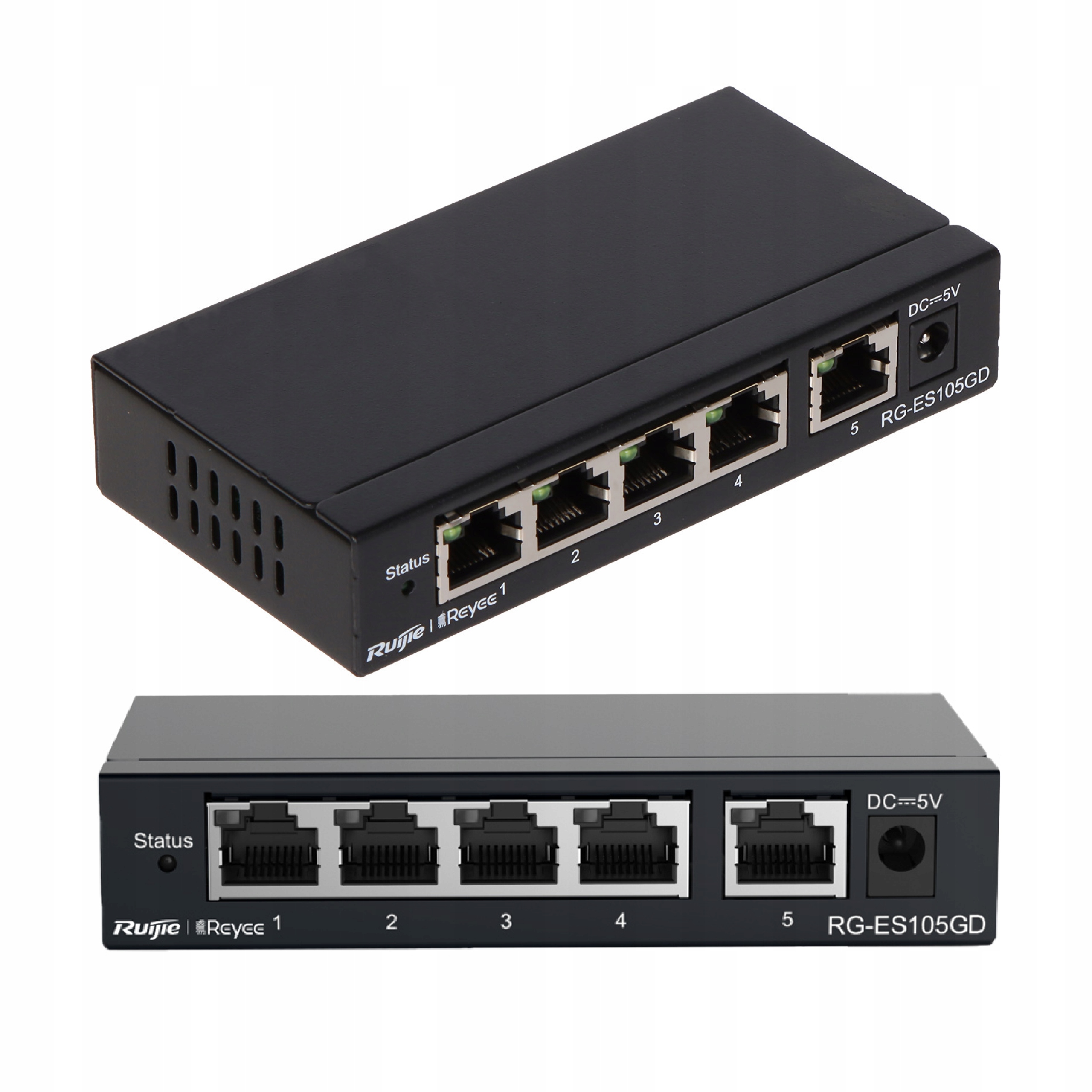 RG-ES105GD-Switch 5x RJ45 10/100/1000Mbps, nespravovatelný-Reyee