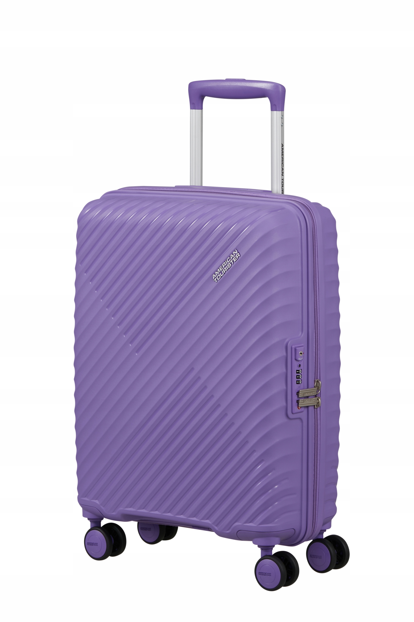 American Tourister Diablast kabinový kufr 55 cm fialový Tsa 35 l