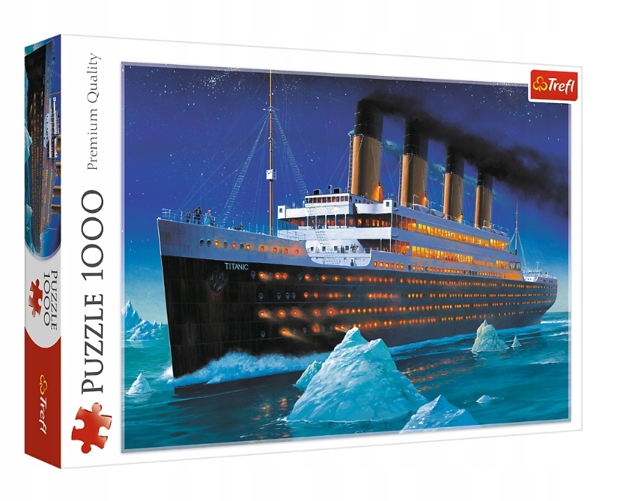 

Trefl, Puzzle 1000: Titanic (10080)