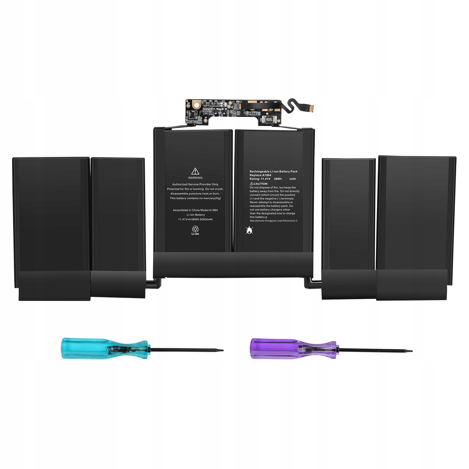 Bateria A1964 do Apple MacBook Pro 13 A1989 (2018/2019) A2251 (2020)