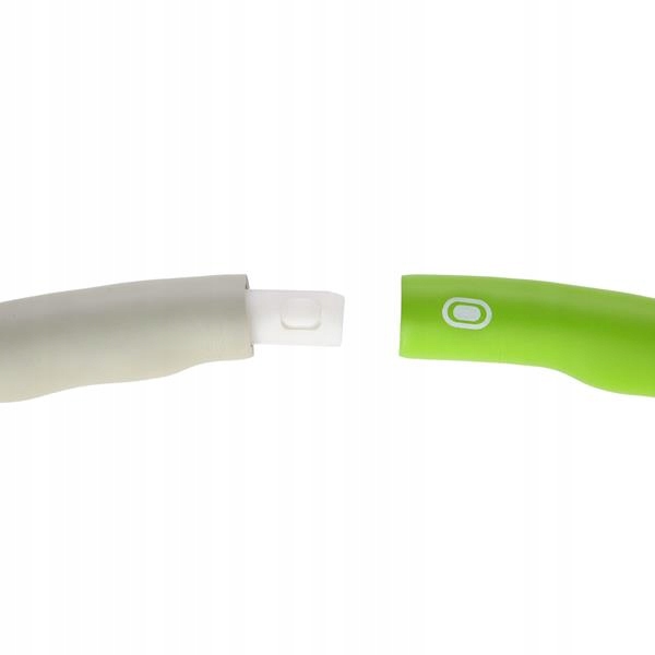 HHP003 GREEN-GREY HULA HOP 1,5KG 100CM HMS Średnica 100 cm