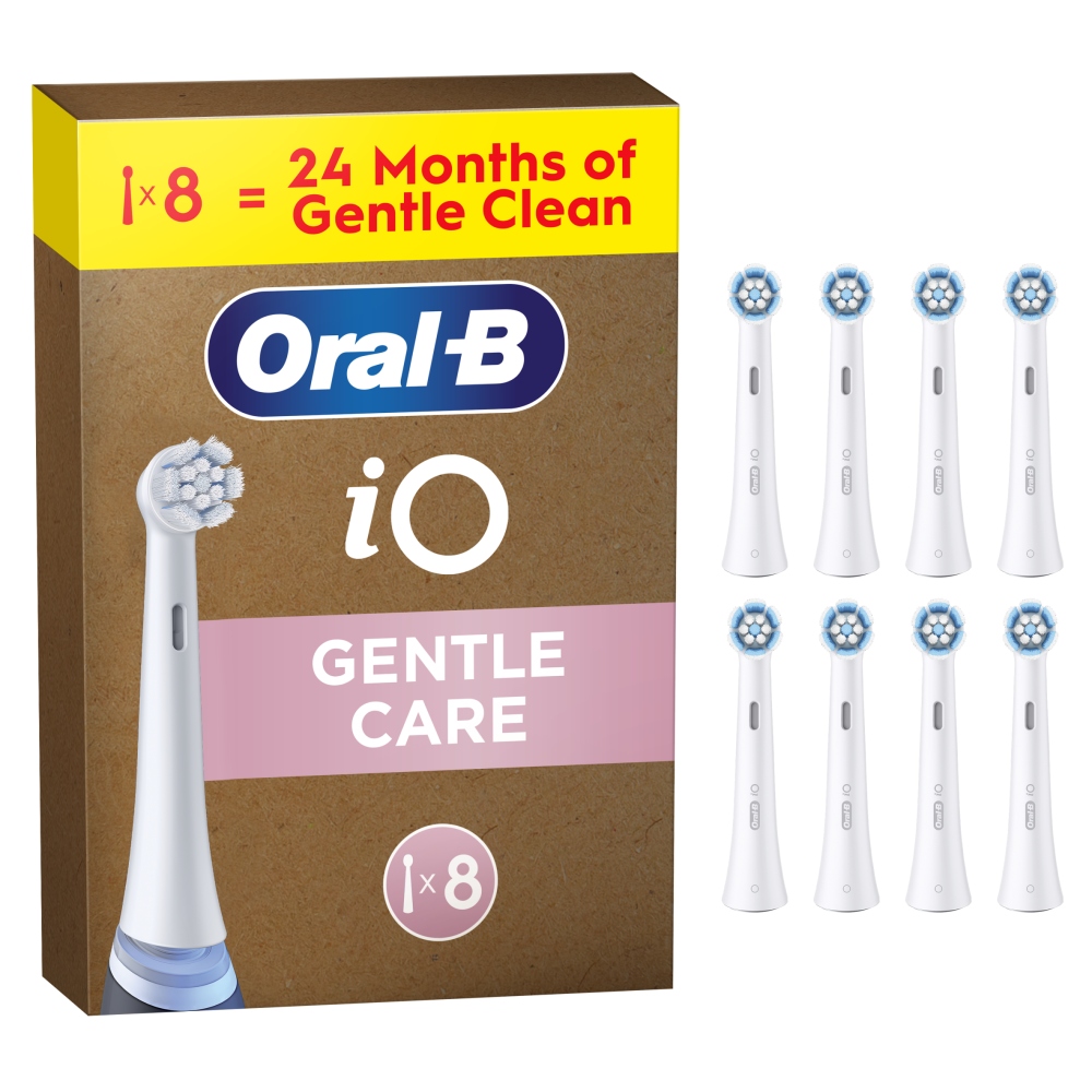 Końcówki szczoteczek do nadwrażliwych dziąseł Oral-B iO Gentle Care 8 sztuk
