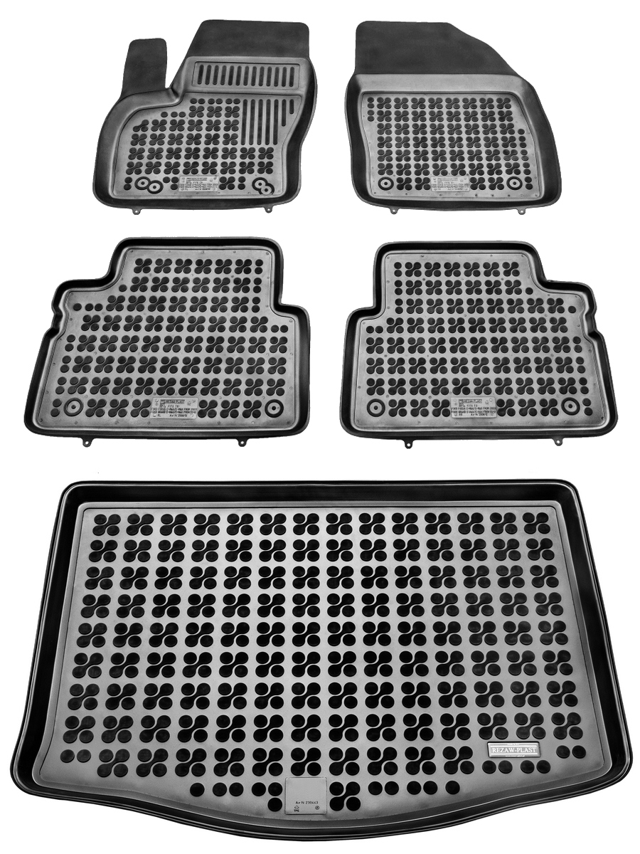 Ford C-max 2010-2019 Gumové rohože rohož batožinového priestoru