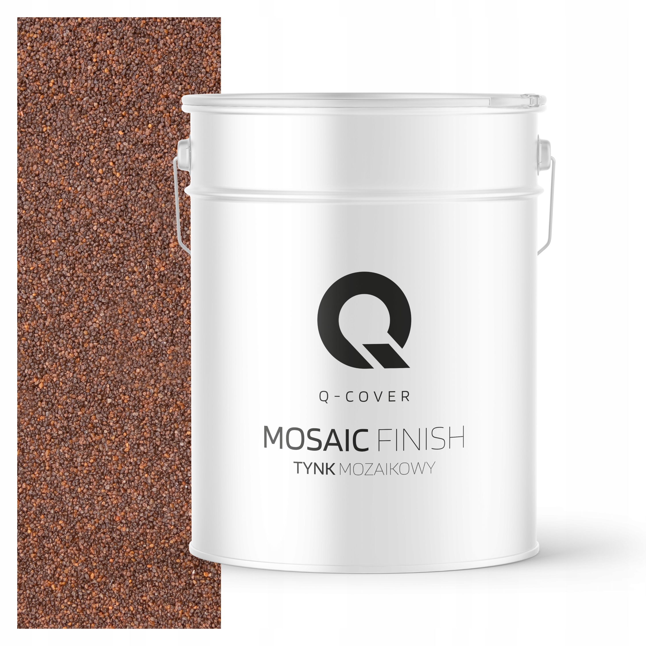 Mozaiková Omítka Mozaika 12,5 Kg Hnědá Tmavá Hnědá M72 Ozdobná Pryskyřice
