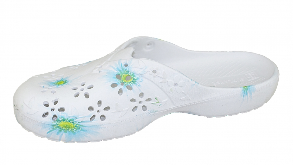 KLAPKI DAMSKIE PLAŻOWE BASENOWE LACZKI PIANKOWE Wysokość obcasa/platformy 0 cm