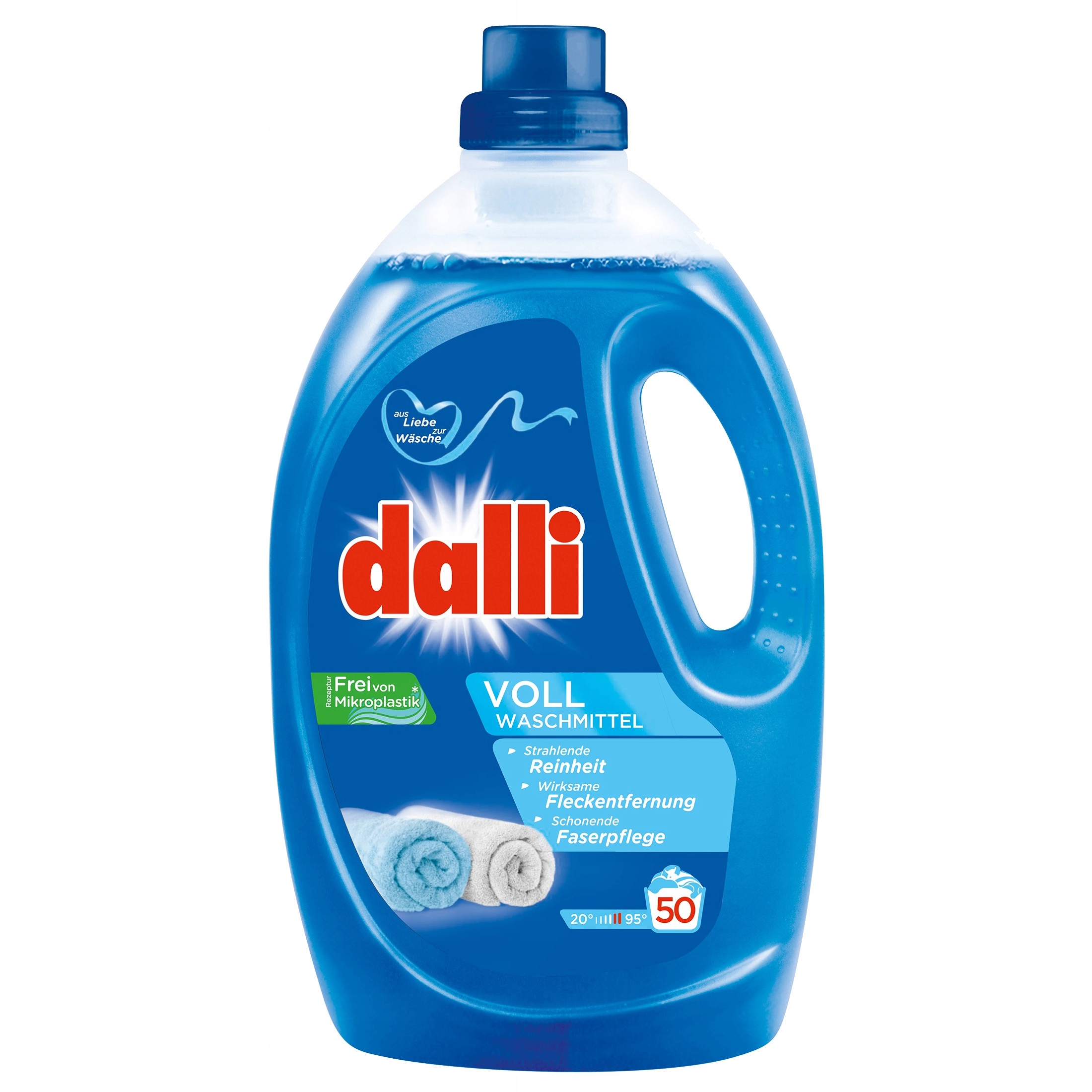 Univerzální gel na praní v bílé barvě Dalli 50 praní 2,75 l německý De