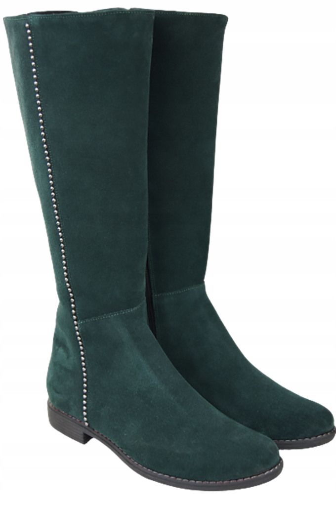 Kozaki Damskie skóra naturalna 153 ElitaBut Płeć kobieta