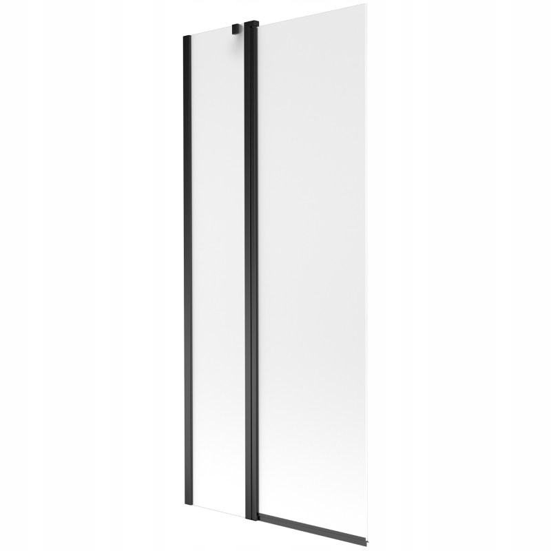 Mexen Flip vanová zástěna 1 křídlo 80 cm, Černá