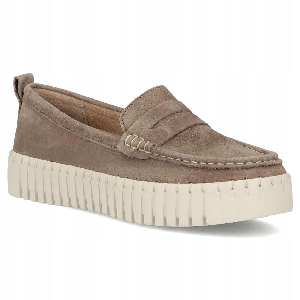 Skórzane damskie mokasyny Filippo buty zamszowe r.36