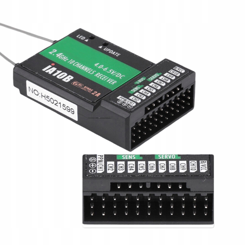 Flysky Fs-i A10B Přijímač Rc 2.4GHZ 6-10 Kanálů Flysky