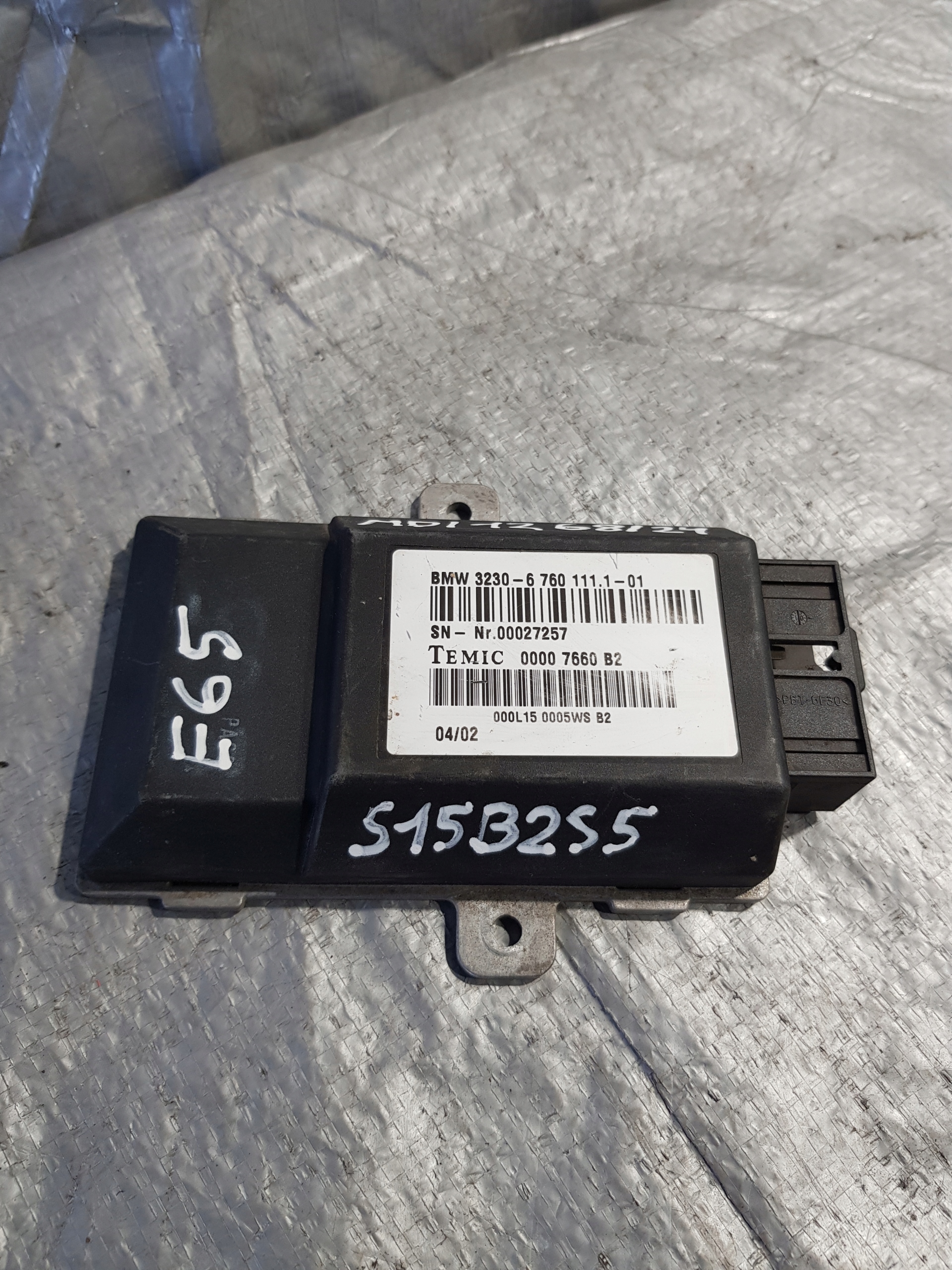 modul BMW E65 00007660B2