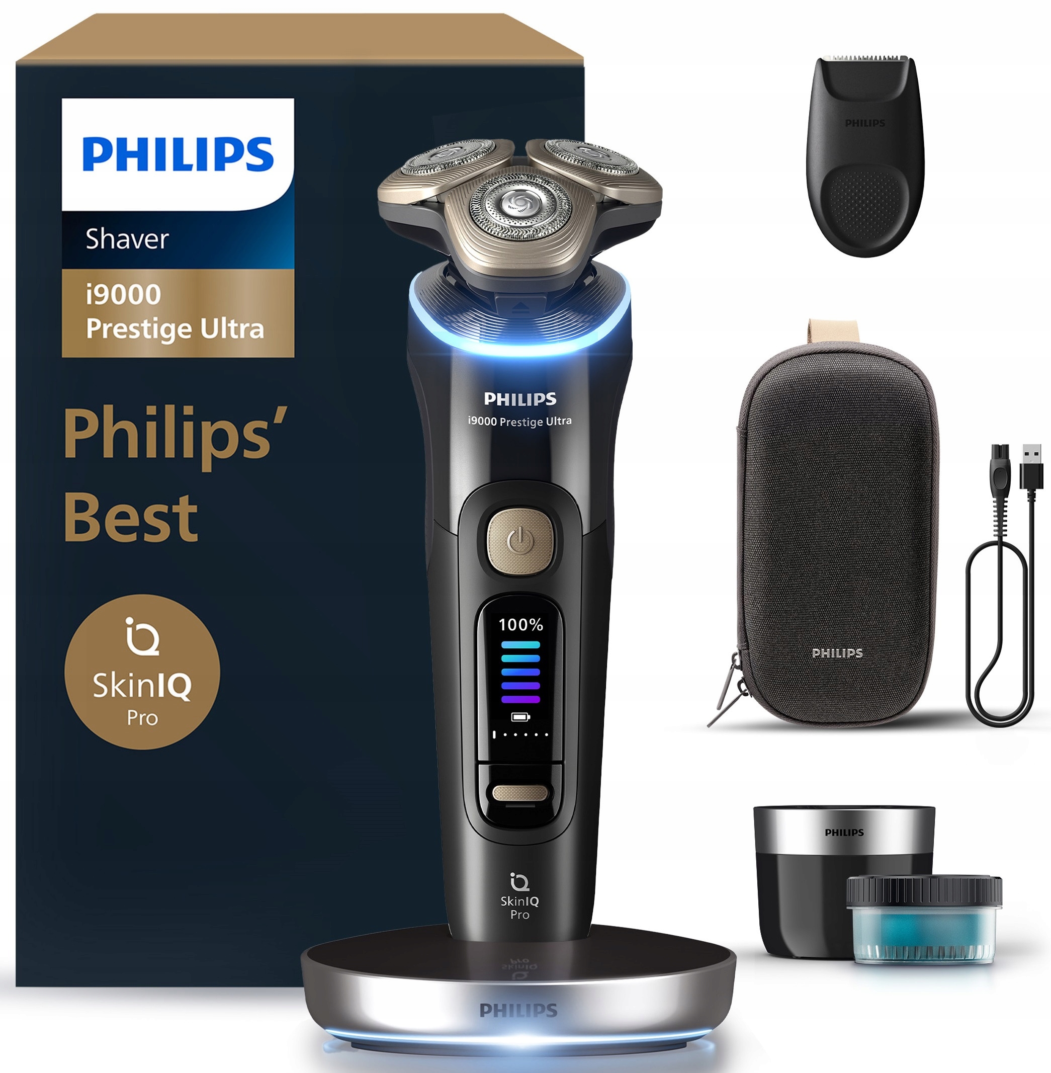 Golarka Philips Seria i9000 Prestige Ultra SkinIQ Pro XP9400/31