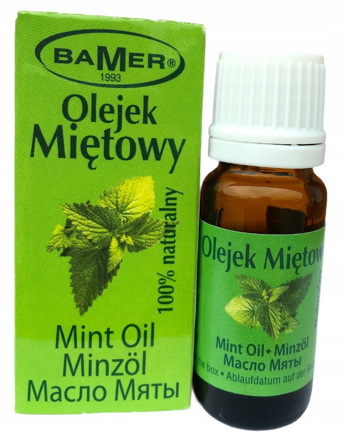 

Bamer Olejek Miętowy Eteryczny Naturalny Aromatera