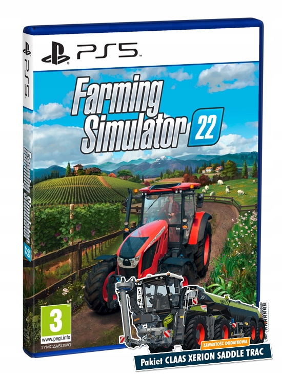 FARMING SIMULATOR SYMULATOR FARMY 22 PL PS5