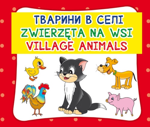 

Zwierzęta na wsi Pol Ang Ukr harmonijka