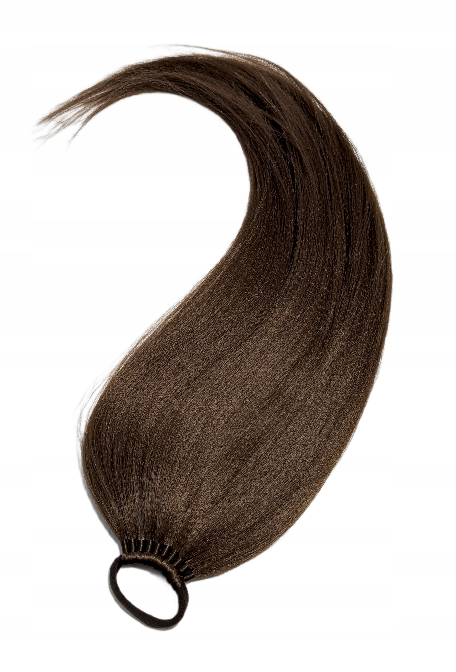 Připínací poník na gumičce, Příčesek, ručně vyrobený, hnědý, Roztomilá Brunetka, 50 cm