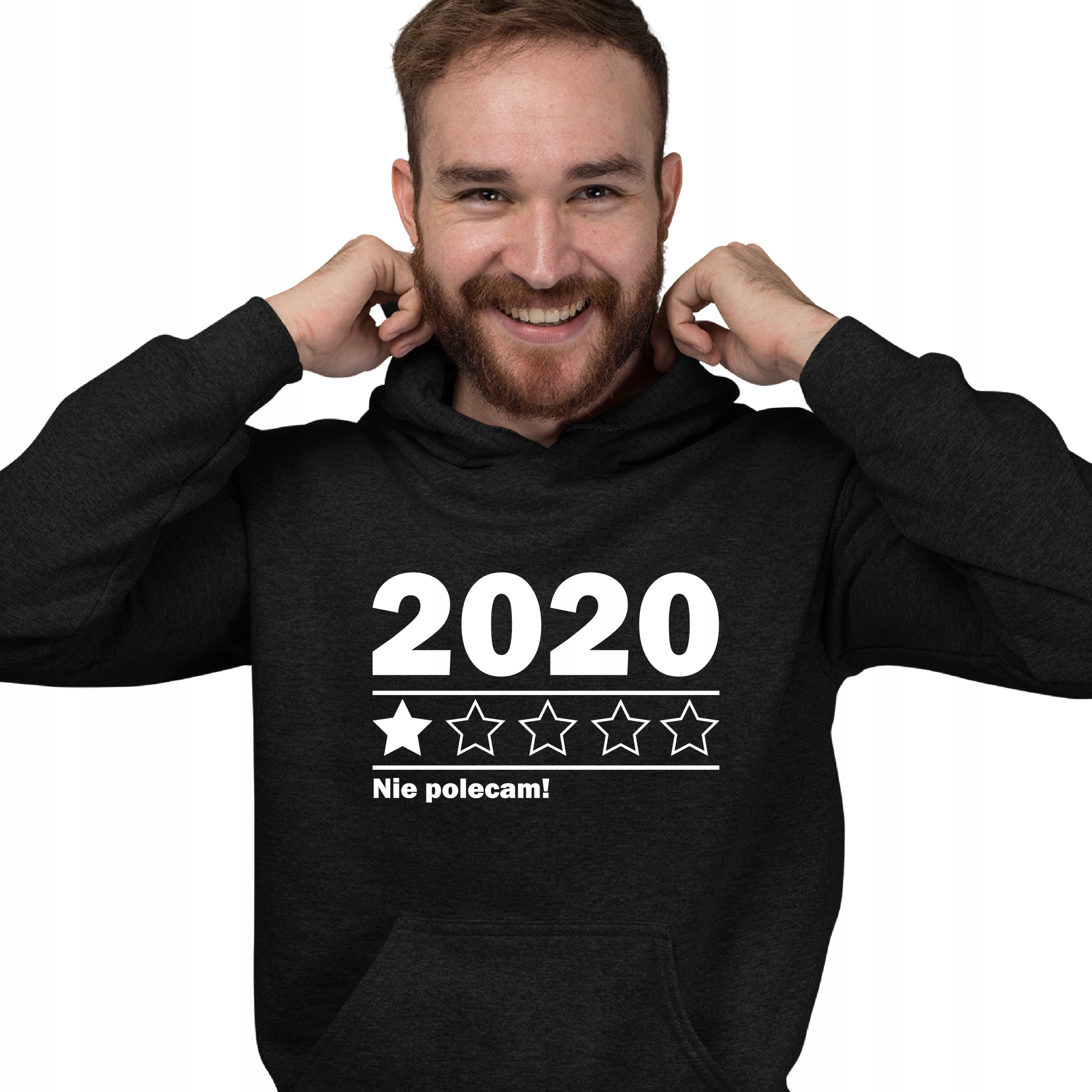 

Bluza Z Kapturem Zabawna Rok 2020 Nie Polecam Hit