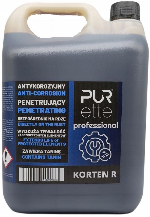 Korten R Neutralizator Rdzy Korozji Odrdzewiacz Antykorozyjny Na Rdzę 5L