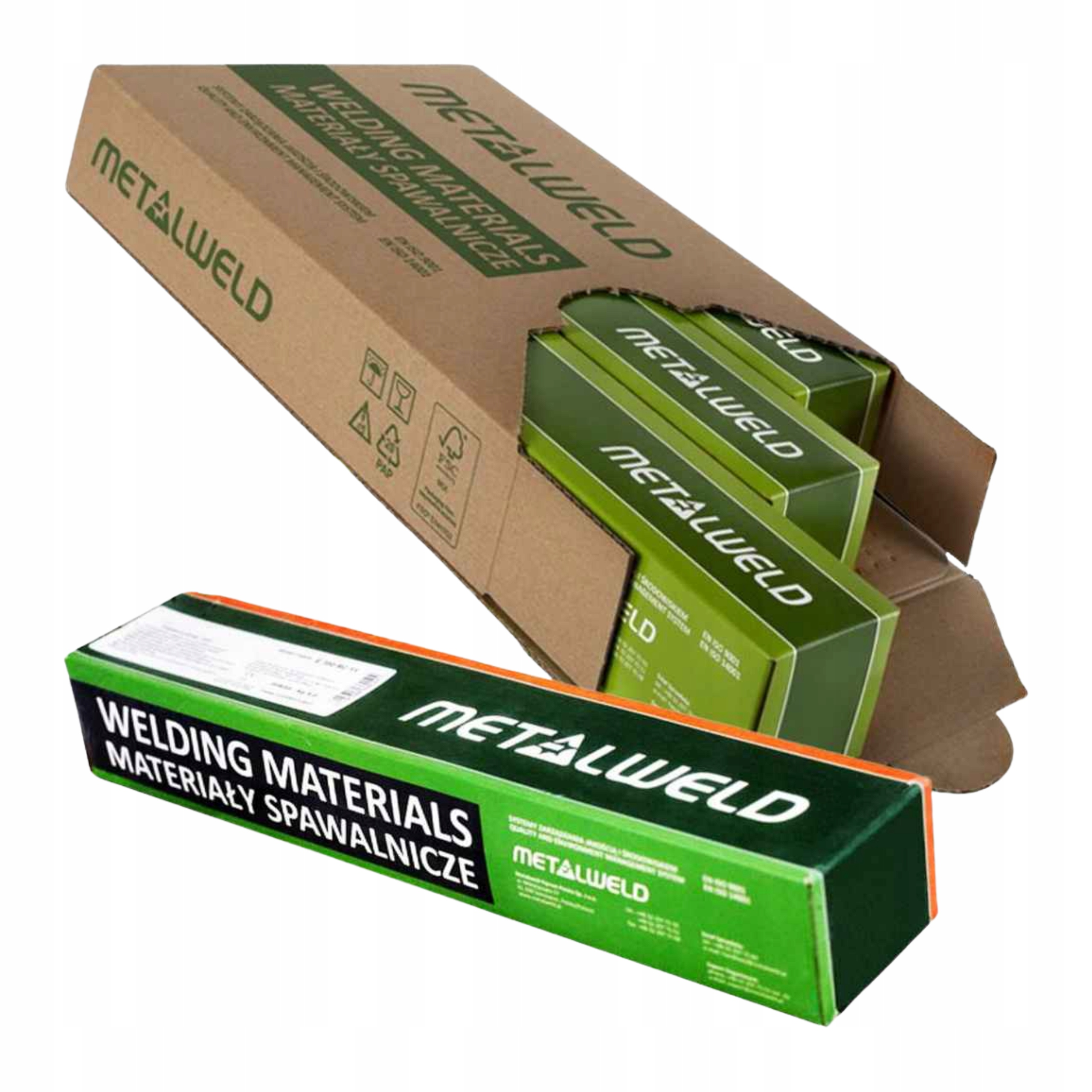 Rutilové svařovací Elektrody pro svařování 2,5 5 kg pro ocel Metalweld