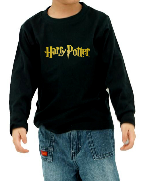 KOSZULKA długi rękaw HARRY POTTER hogwart 122/128 Wzór dominujący inny wzór