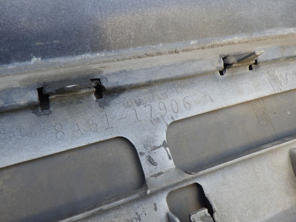 FORD FIESTA MK7 VII 08- bumper rear rear part
