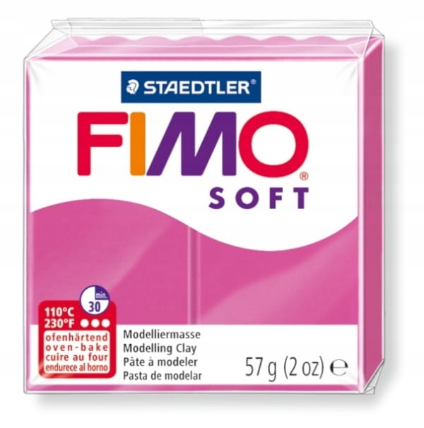

Modelina Fimo Soft kolor -22 raspberry