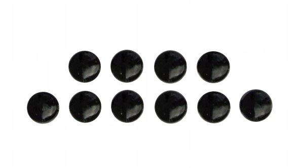 Magnesy do tablic 20mm 10 sztuk czarne