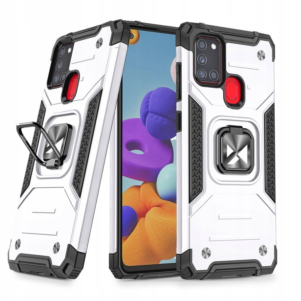 

Etui Ring Armor Case do Samsung Galaxy A21S +szkło