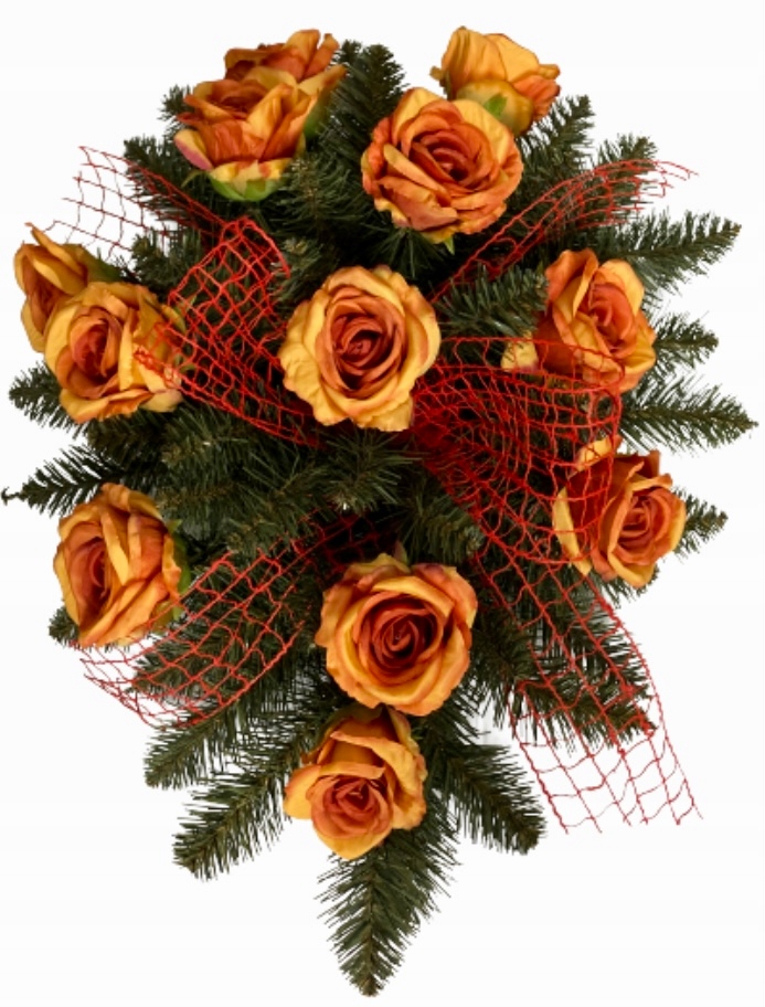 ZRÓB SAM Stroik na grób wiązanka na cmentarz