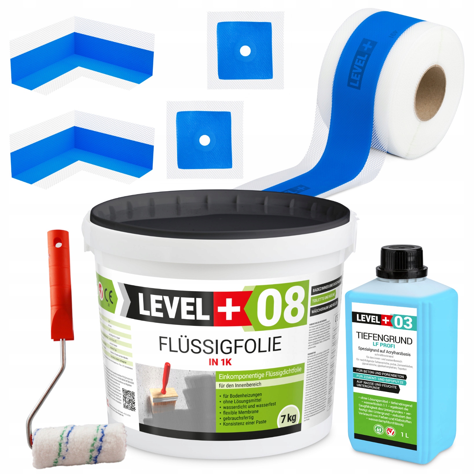 Hydroizolace Sada Fólie 7 kg Páska 5 m