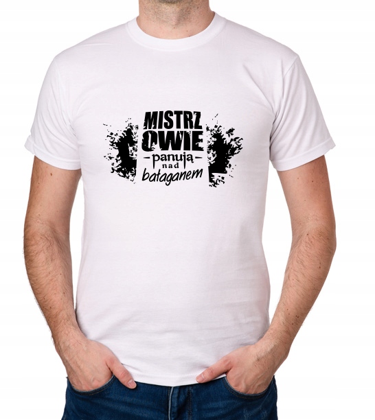 

koszulka Mistrzowie Panują Nad Bałaganem prezent