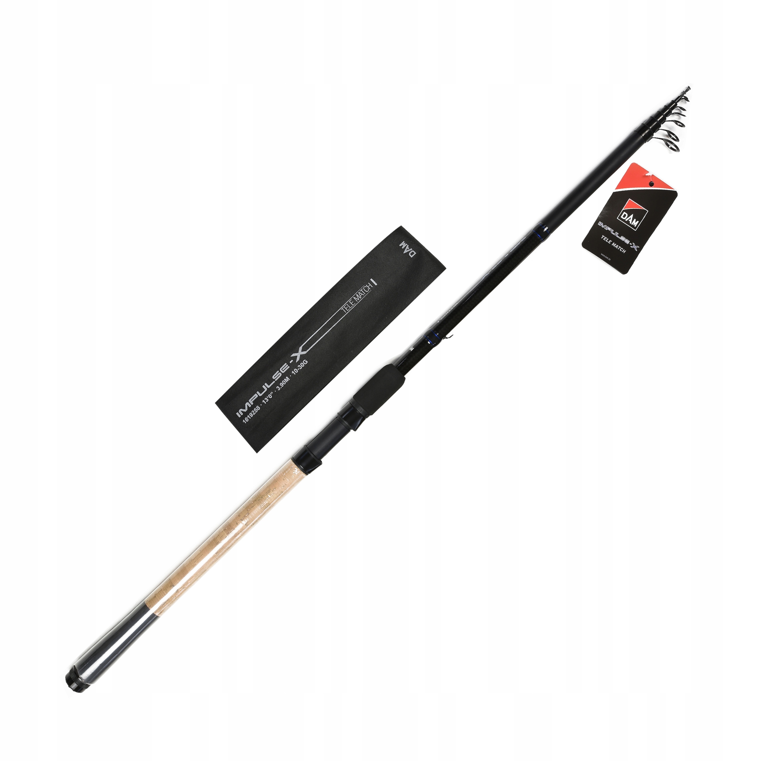 Wędka spławikowa teleskopowa Dam Impulse-X Tele Match 3.90m 10-30g