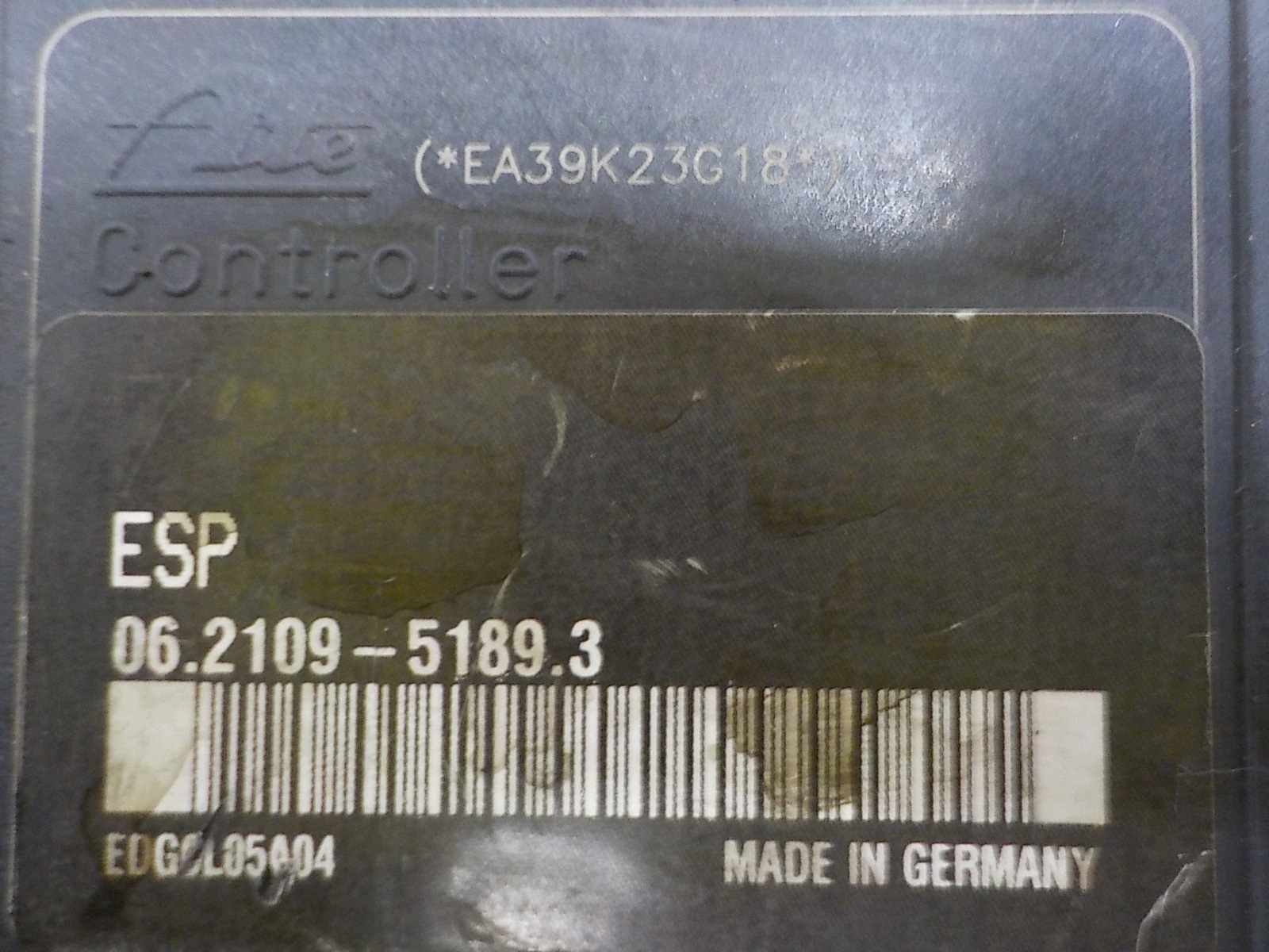 SUZUKI SPLASH Pompa ABS 52K0 DE 06.2190-1256.4 06.2109-5189.3
