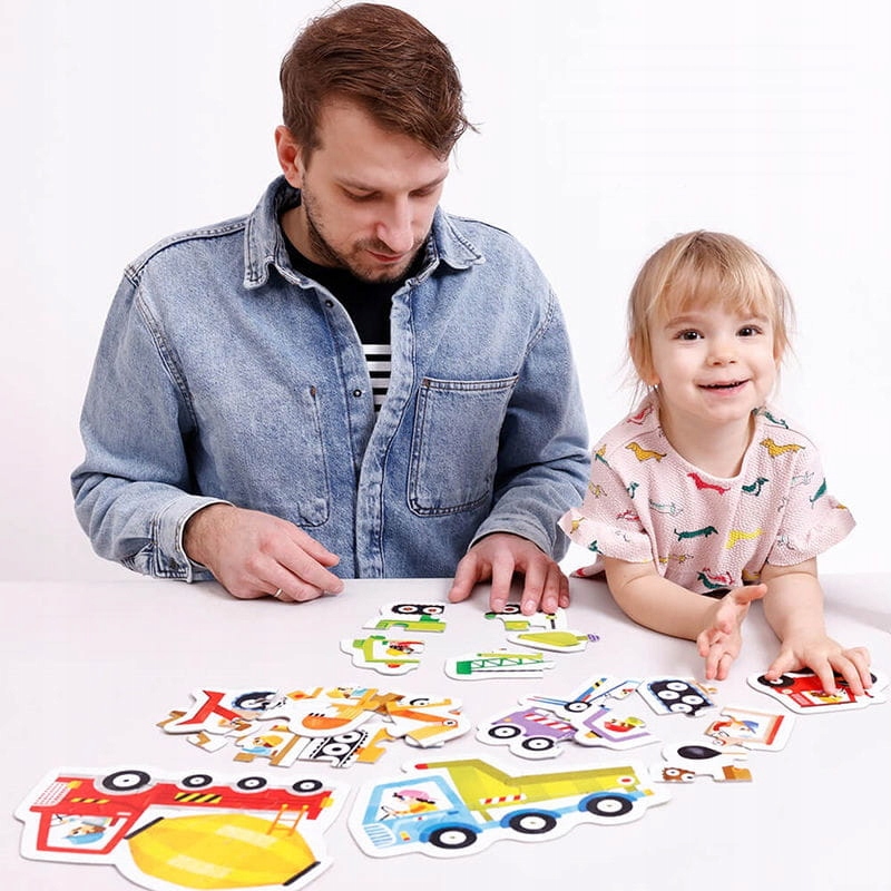 CZUCZU puzzle progresywne Pojazdy na budowie 2+ Kod producenta 7099708
