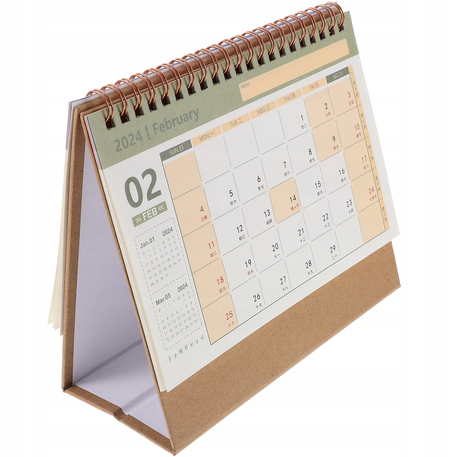 Extra Large Desk Calendar 2025 Flip Table Office Decoration Calendar