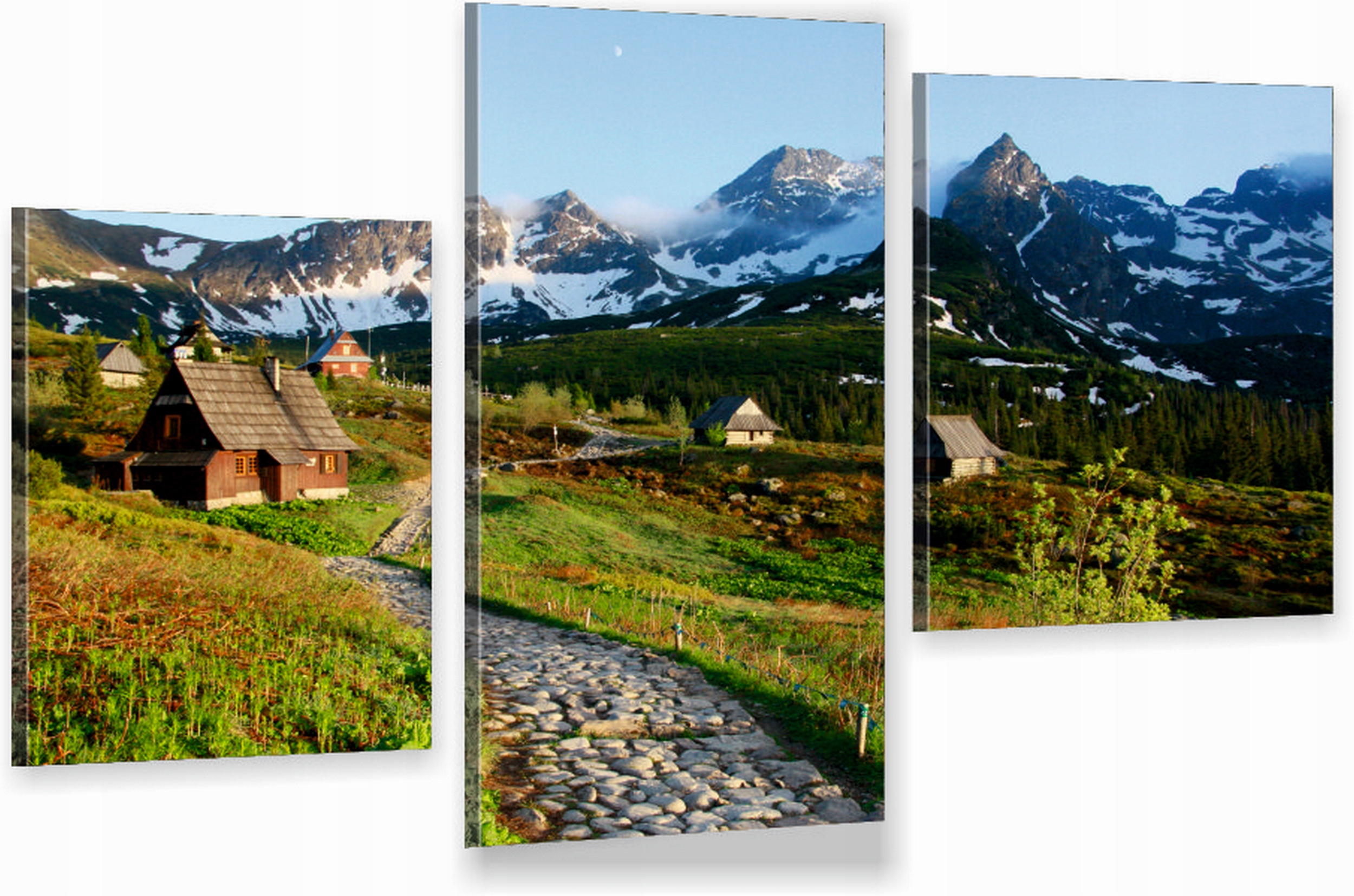 

Tryptyk Obraz Na Ścianę tatry hala gąsienicowa