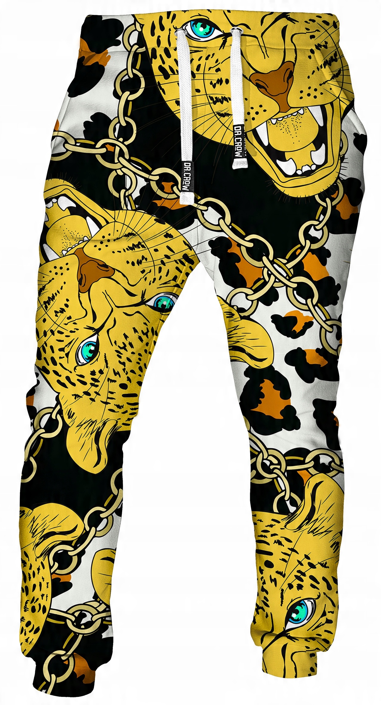 

D Spodnie Dresowe Print Dr.crow Leopard Spots L