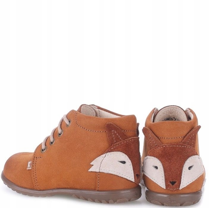 Emel ES1150 Roczki buty trzewiki półbuty dziecięce lis 21