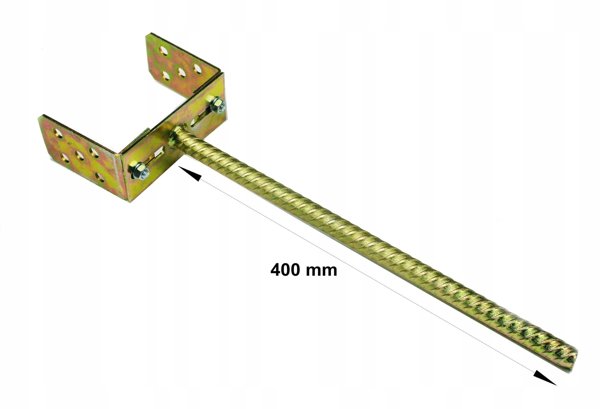 WSPORNIK PODSTAWA SŁUPA KOTWA REGULOWANA PRĘT XXL