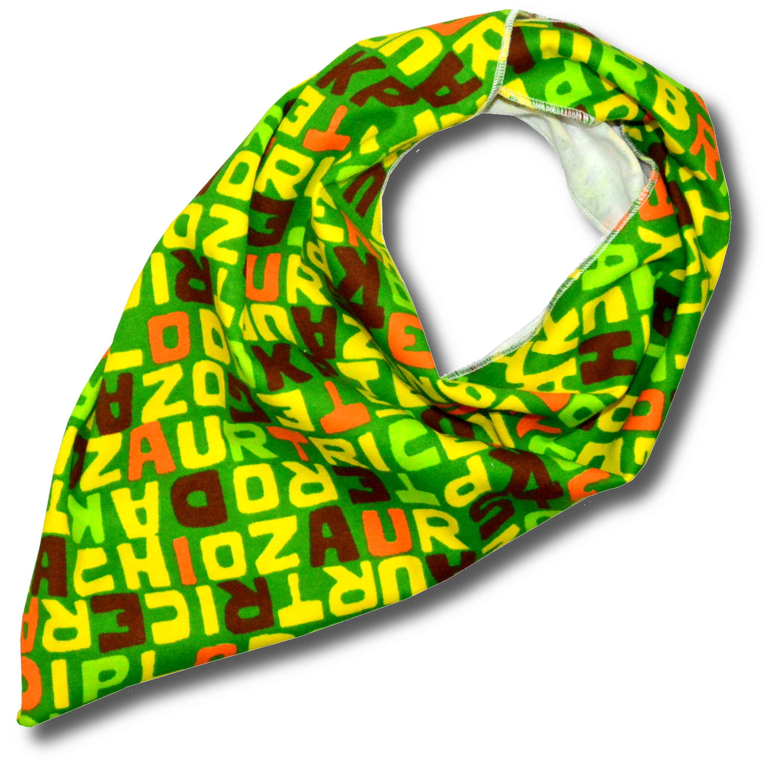 CHUSTA DZIECIĘCA - BANDAMKA literki